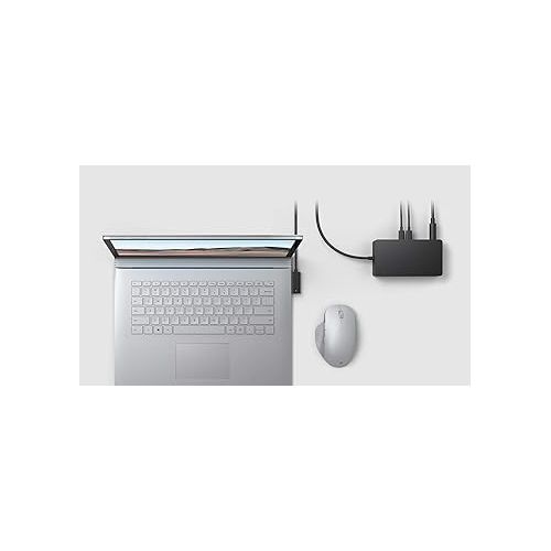  Microsoft Surface Dock 2 - for Notebook/Desktop PC/Smartphone/Monitor/Keyboard/Mouse - 199 W - 6 x USB Ports - USB Type-C - Network (RJ-45) - Wired