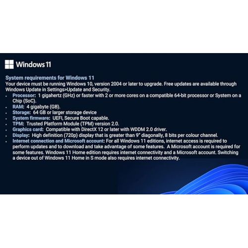  Microsoft OEM System Builder | Windоws 11 Pro | Intended use for new systems | Authorized by Microsoft