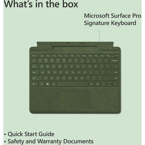  Microsoft Surface Pro Signature Keyboard (Forest)