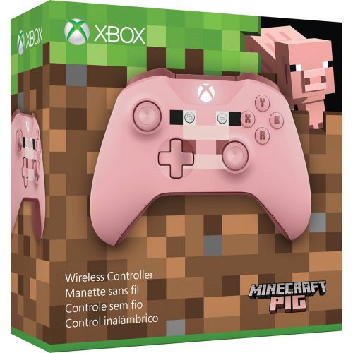  [아마존베스트]By Microsoft Microsoft Xbox Wireless Controller - Minecraft Pig - Xbox One (Discontinued)