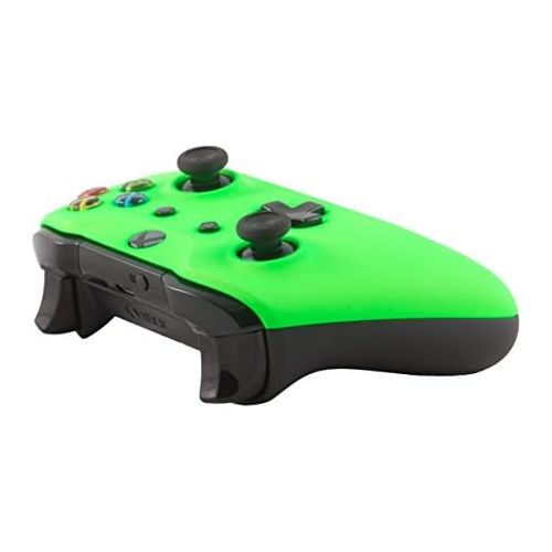  [아마존베스트]Xbox One S Wireless Bluetooth Controller For Microsoft Xbox One Custom Soft Touch Green