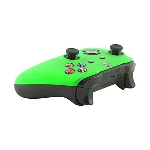  [아마존베스트]Xbox One S Wireless Bluetooth Controller For Microsoft Xbox One Custom Soft Touch Green