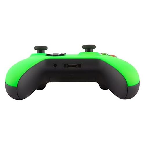  [아마존베스트]Xbox One S Wireless Bluetooth Controller For Microsoft Xbox One Custom Soft Touch Green