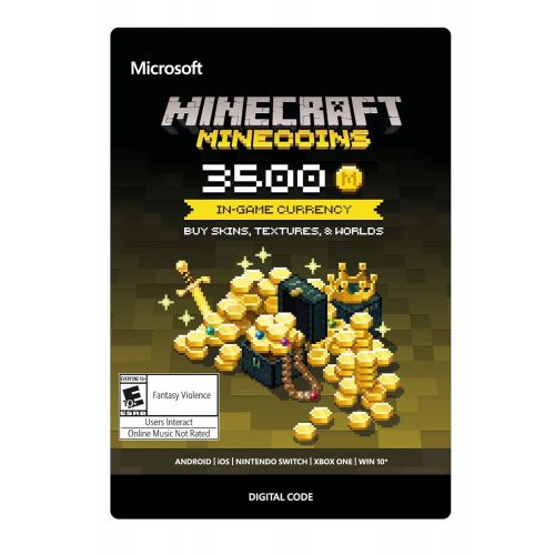  [아마존베스트]By Microsoft Minecraft: Minecoins Pack: 3500 Coins - Xbox One [Digital Code]