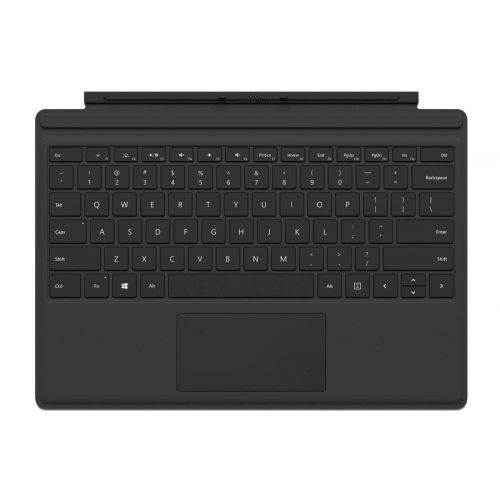  [아마존 핫딜]  [아마존핫딜]Microsoft Surface Pro Type Cover (Kompatibel mit Surface Pro 6/Pro/Pro 4/Pro 3, LED-Hintergrundbeleuchtung,Qwertz Tastatur) schwarz