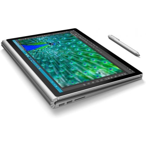  Microsoft Surface Book CR7-00001 Laptop (Windows 10 Pro, Intel Core i7, 13.5 LCD Screen, Storage: 512 GB, RAM: 16 GB) Silver
