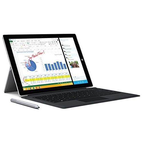  Microsoft Surface Pro Type 3 Cover Keyboard/Cover Case Black