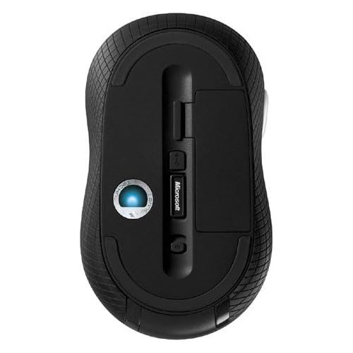  Microsoft Mouse - Right and Left-Handed - Optical - 4 Buttons - Wireless - 2.4 GHz - USB Wireless Receiver - Graphite