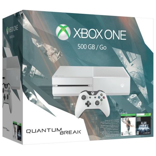  Microsoft Xbox One 500GB White Console - Special Edition Quantum Break Bundle