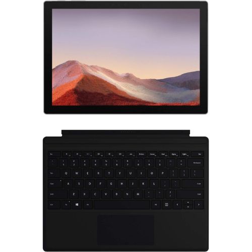  Microsoft Surface Pro 7: 10th Gen i3-1005G1, 4GB RAM, 128GB SSD, 12.3 PixelSense Touch Display (2736x1824), Includes Type Cover