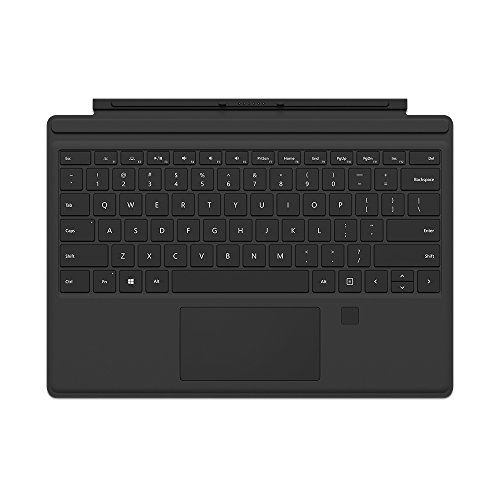  Microsoft Surface Pro Type Cover with Fingerprint ID (Black)