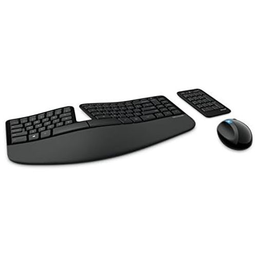  Microsoft Sculpt Ergonomic Desktop USB Port Keyboard and Mouse Combo (L5V-00002)