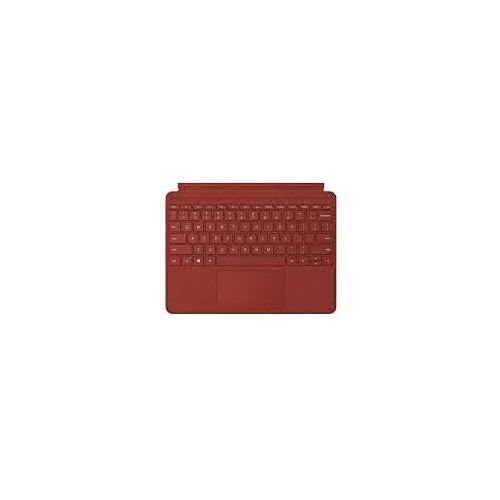  MICROSOFT Surface Accessories MICROSOFT Surface GO Type Cover - Keyboard - with TRACKPAD, Accelerometer - Backlit - English - Poppy RED - for Surface GO, GO 2