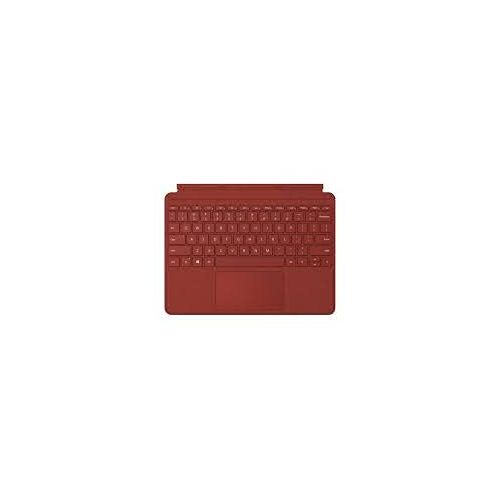  MICROSOFT Surface Accessories MICROSOFT Surface GO Type Cover - Keyboard - with TRACKPAD, Accelerometer - Backlit - English - Poppy RED - for Surface GO, GO 2