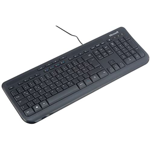  Microsoft Keyboard 600 Black, German layout, ANB-00008 (Black, German layout)