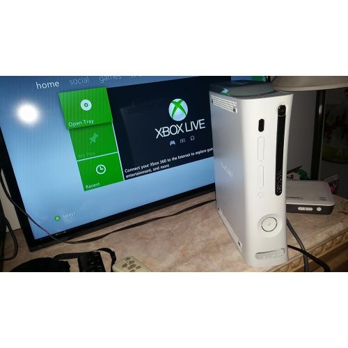  Microsoft Xbox 360 Pro System w/20GB HDD & HDMI Video Gaming Console Unit Only