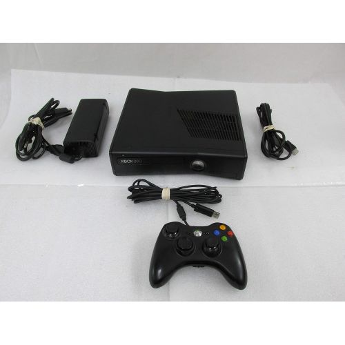  Microsoft Xbox 360 Slim System w/320GB HDD HDMI Port & Optical Audio - Unit Only