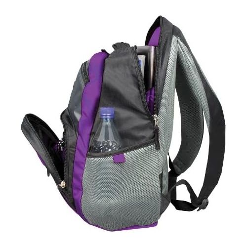  Microsoft 15.6-Inch Laptop Backpack - Contender (Purple) (39316)