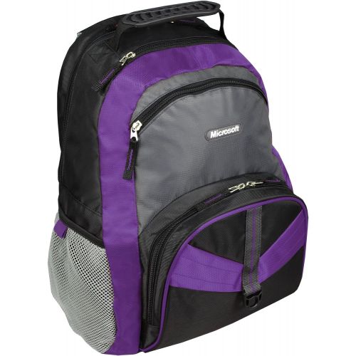  Microsoft 15.6-Inch Laptop Backpack - Contender (Purple) (39316)