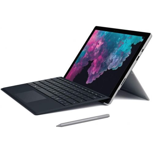  2019 Microsoft Surface Pro 6 12.3” (2736x1824) 10-Point Touch Display Tablet Laptop PC W/Surface Type Cover, Intel 8th Gen i5-8250U, 8GB RAM, 128GB SSD, Windows 10 (Black Type Cove