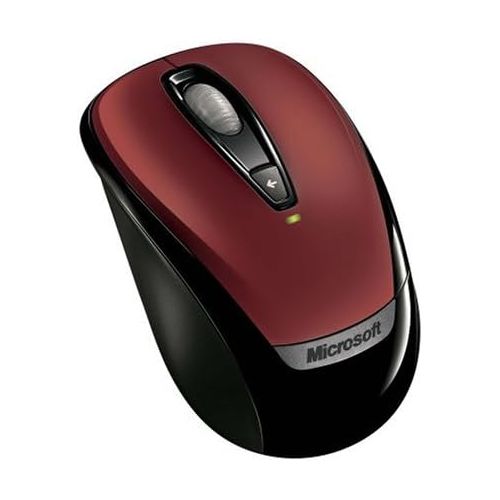  Microsoft Wireless Mobile Mouse 3000 - Red