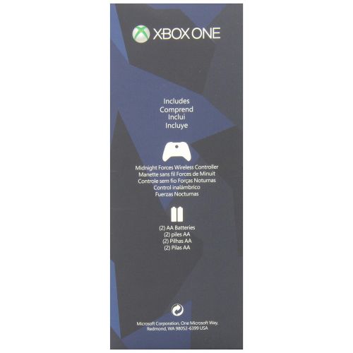  Microsoft Xbox One Special Edition Midnight Forces Wireless Controller