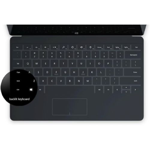 Microsoft Surface Touch Cover 2 with Backlighting Black