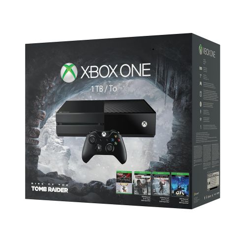  Microsoft Xbox One 1TB Console - 5 Games Holiday Bundle