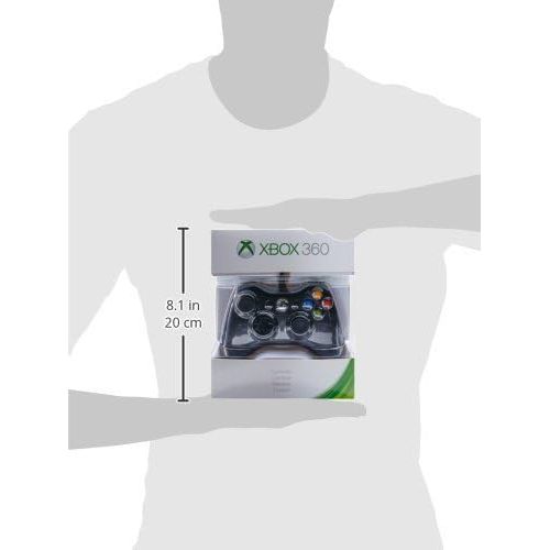  Microsoft Xbox 360 Wired Controller - Black