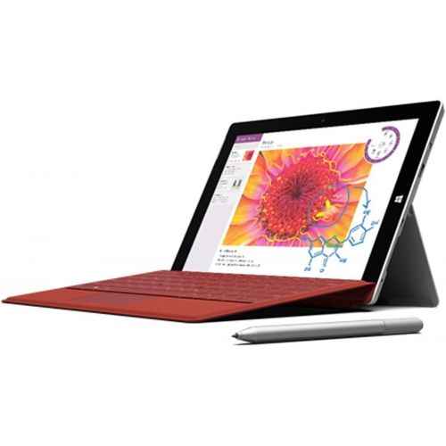  Microsoft 4908017 Surface-3 Tablet, Intel:X7-Z8700/AQC, 1.6 GHz, 64 GB, Windows 10 Home, Silver, 10.8 (Refurbished)