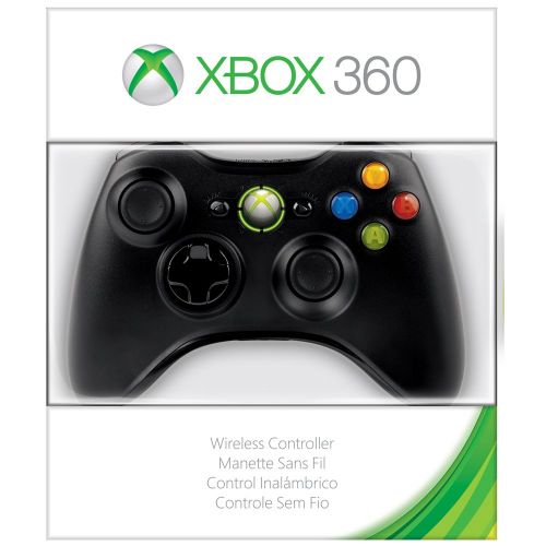  Microsoft Xbox 360 Wireless Controller - Glossy Black