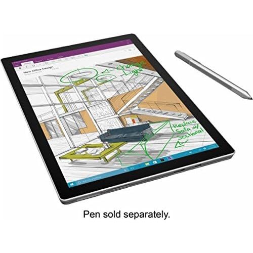  Premium Microsoft Surface Pro 4 Bundle, 12.3 Touchscreen PixelSense 2736 x 1824, Intel Core i5-6300U 2.4 GHz, 4GB RAM, 128GB SSD, USB 3.0, 802.11ac, BT, Windows Ink, Click-in Keybo