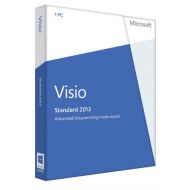 Microsoft Visio Standard 2013 Key Card (No Disc)