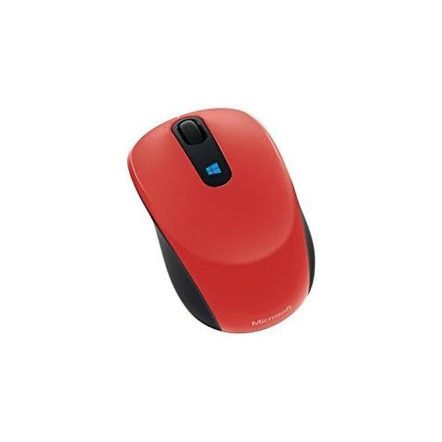 Microsoft Sculpt Mobile Mouse, Flame Red V2 (43U-00024)