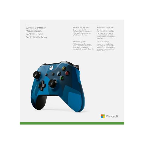  Microsoft Xbox One Wireless Controller, Midnight Forces II Special Edition - Xbox One