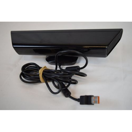  XBOX 360 Microsoft Kinect Sensor Bar Only Black 1414 Wired Motion Sensor Camera