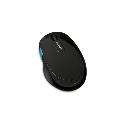  Microsoft Sculpt Comfort Mouse for Windows 7/8 with Bluetooth, EN/XC/XD/XX Canada Hardware, Black (H3S-00004)