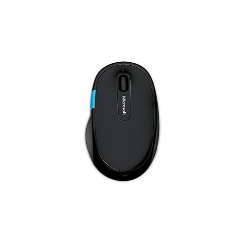  Microsoft Sculpt Comfort Mouse for Windows 7/8 with Bluetooth, EN/XC/XD/XX Canada Hardware, Black (H3S-00004)