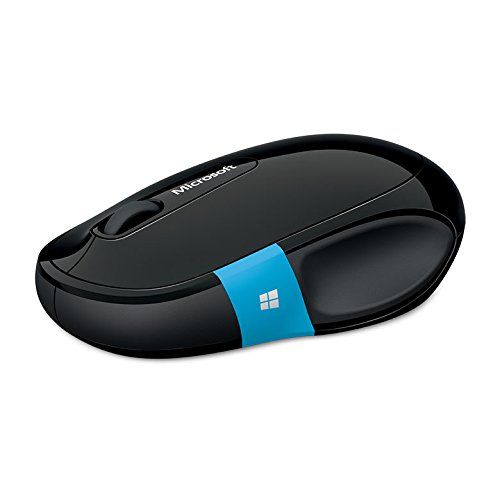  Microsoft Sculpt Comfort Mouse for Windows 7/8 with Bluetooth, EN/XC/XD/XX Canada Hardware, Black (H3S-00004)