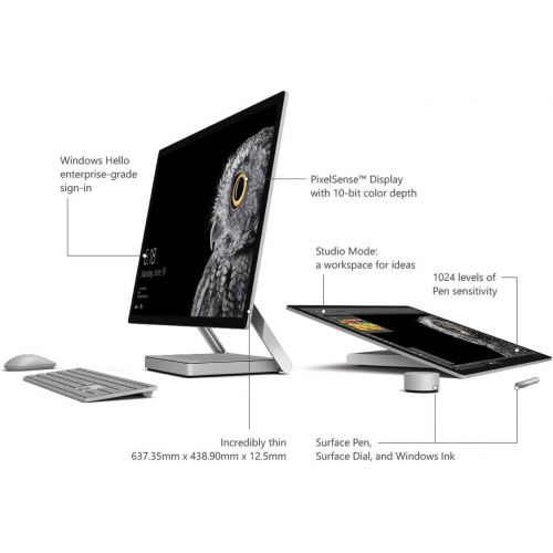  Microsoft Surface Studio (1st Gen) (Intel Core i5, 8GB RAM, 1TB)
