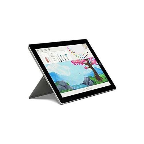  Microsoft Surface 3 Tablet, Intel Atom x7 x7-Z8700, 1.6 GHz, 4 GB, 64 GB SSD, Windows 10, Silver, 10.8
