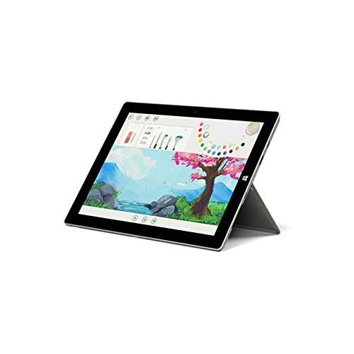  Microsoft Surface 3 Tablet, Intel Atom x7 x7-Z8700, 1.6 GHz, 4 GB, 64 GB SSD, Windows 10, Silver, 10.8