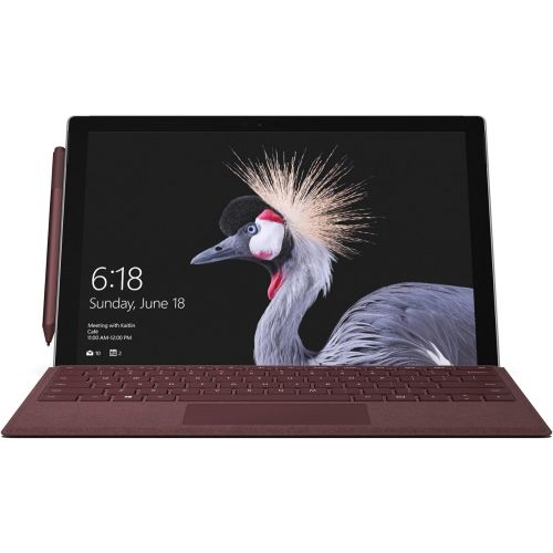  Microsoft Surface Pen with Extra 4-Pack of 4,096 Pressure-Points PenTips (Burgundy)