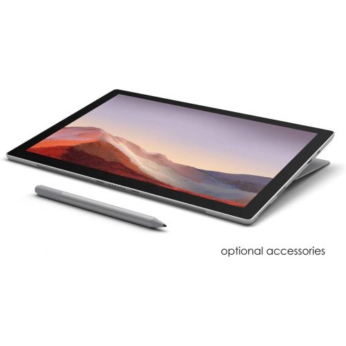  Microsoft Surface Pro 7 Tablet - 12.3 - 8 GB RAM - 256 GB SSD - Platinum - Intel Core i5 - microSDXC Supported - 5 Megapixel Front Camera - 8 Megapixel Rear Camera