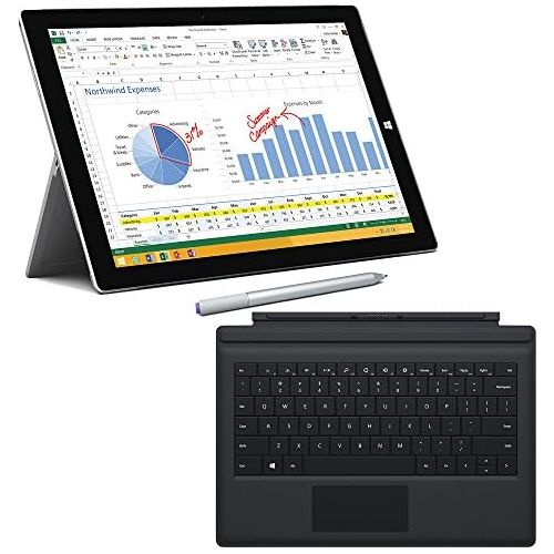  Microsoft Surface Pro 3 (Type Cover Bundle, 256 GB Intel Core i5)