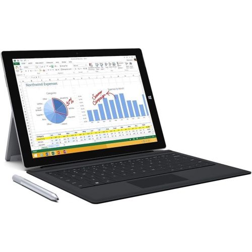  Microsoft Surface Pro 3 (Type Cover Bundle, 256 GB Intel Core i5)