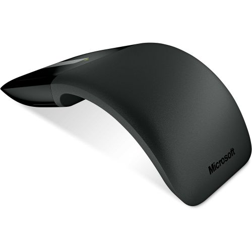  Microsoft RVF-00052 Arc Touch Mouse - Black. Sleek,Ergonomic design, Right/Left Hand Use, Ultra slim and lightweight, Bluetooth Mouse for PC/Laptop,Desktop works with Windows/Mac c