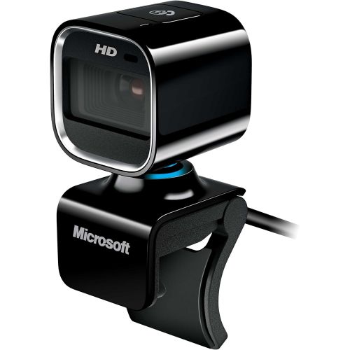  Microsoft LifeCam HD-6000 720p HD Webcam for Notebooks - Black