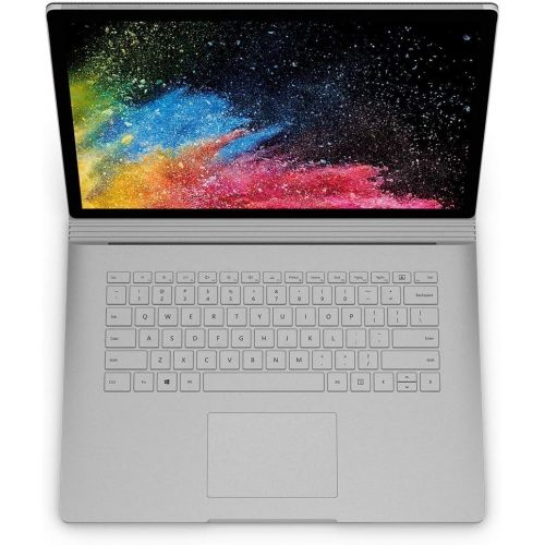  Microsoft Surface Book 2 HNM-00001 Laptop (Windows 10, Intel i7-8650U, 13.5 Screen, Storage: 512 GB, RAM: 16 GB) Silver