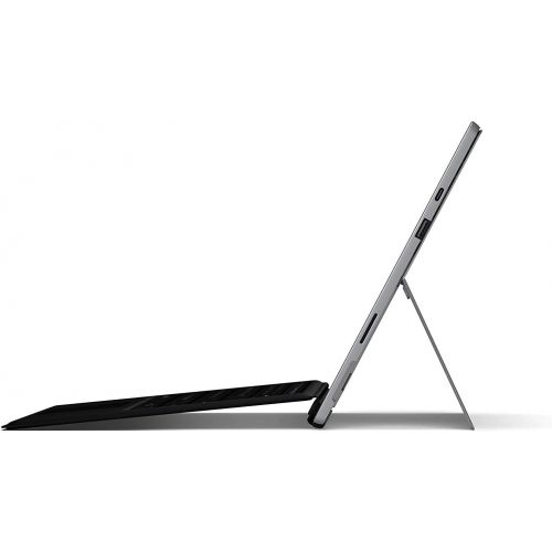  New Surface Pro 7, 12.3in Touch-Screen Intel i5 16GB RAM 256GB SSD Storage Windows 10 Pro Bundle with Microsoft Surface Pen Platinum, Microsoft Type Cover Black & USB-C Dock